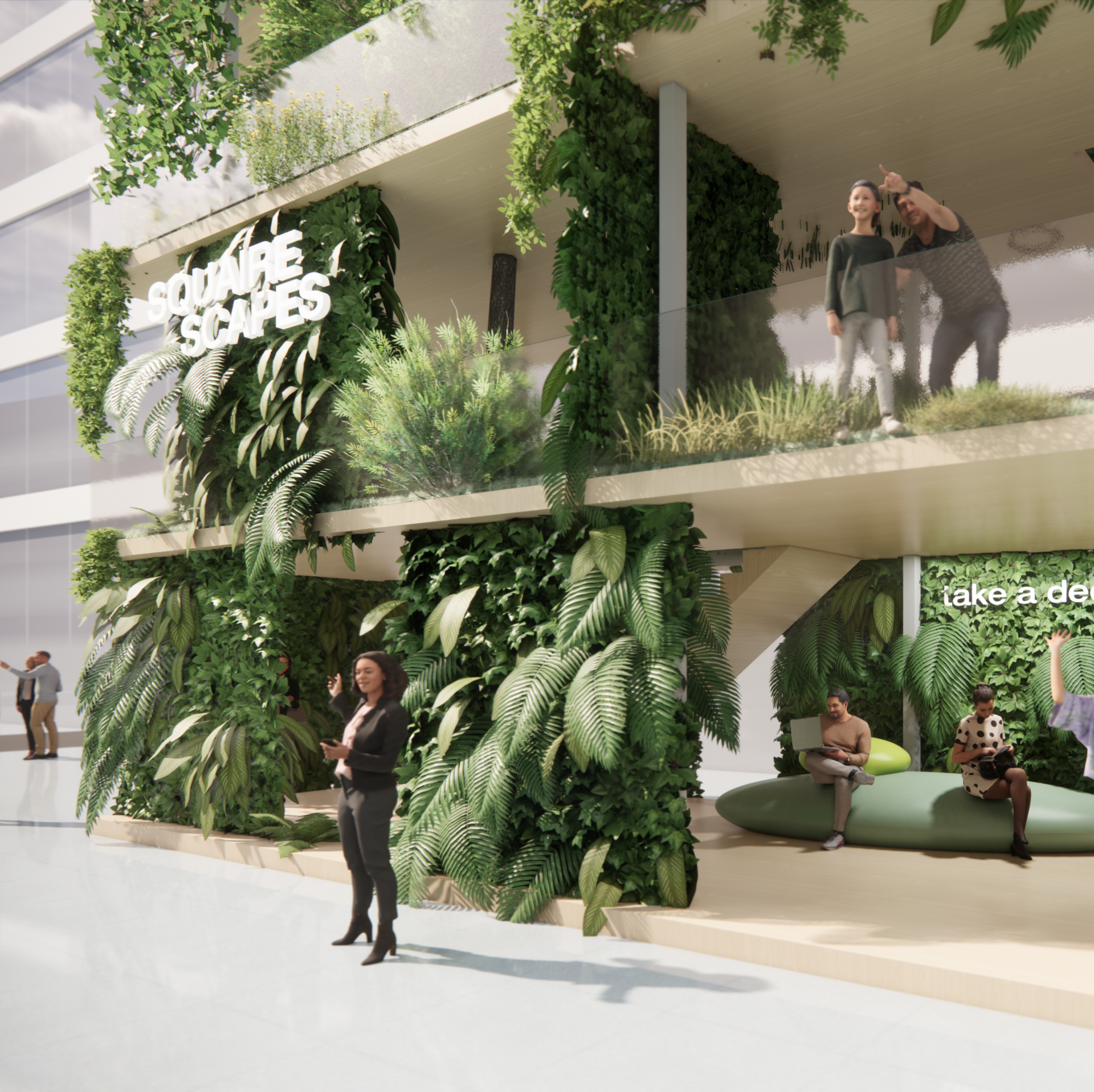 Biophilic Design for The Squaire