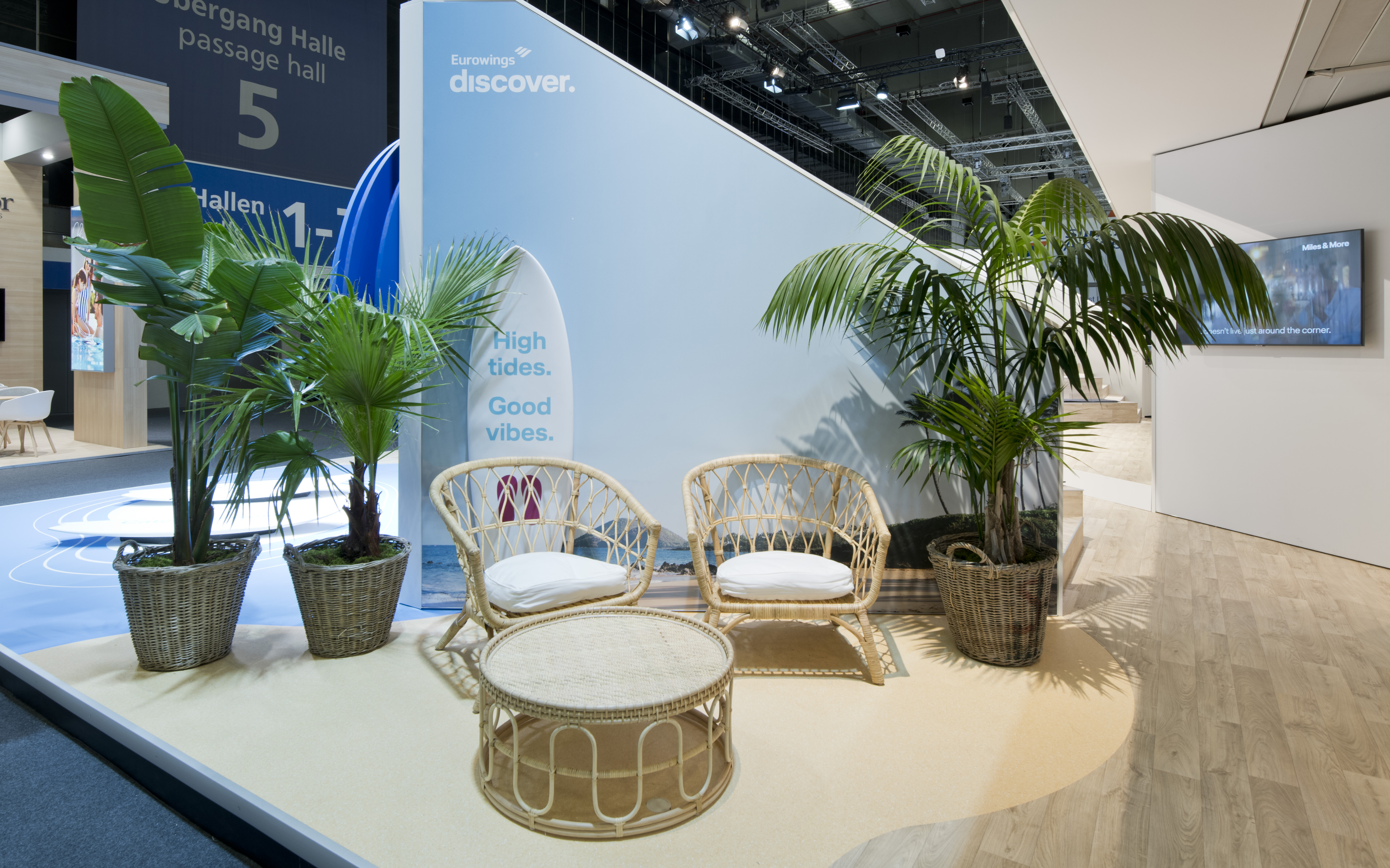 Messestand Urlaubsoase Messestand Urlaubsoase