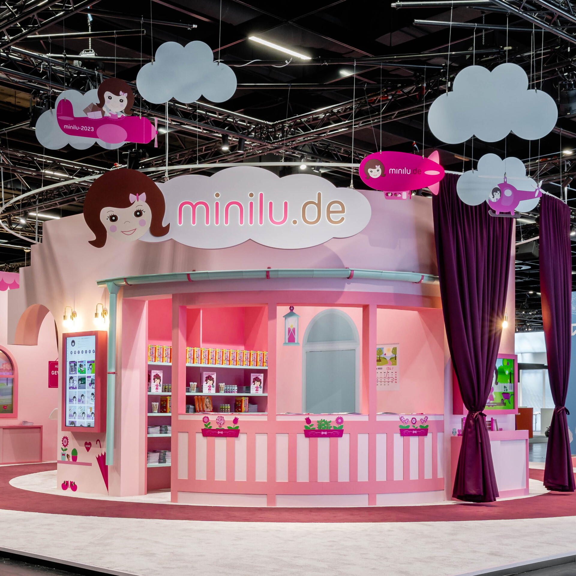 minilu - Messestand 2023